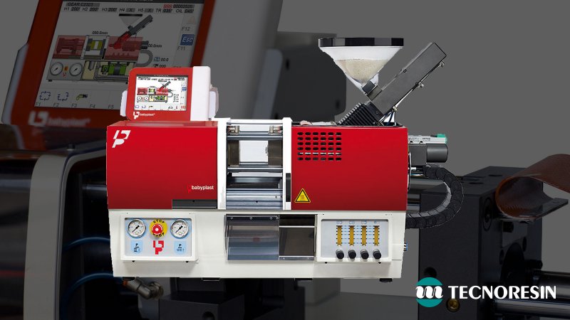pressa Babyplast 10/12 per la produzione di micro-particolari di precisione