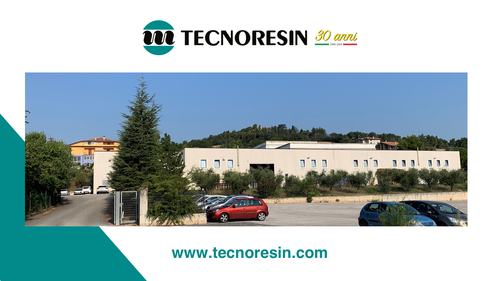 Immagine Tecnoresin cresce con un nuovo stabilimento